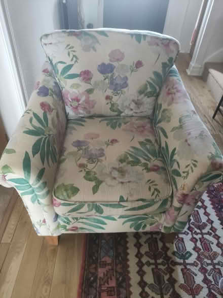 Photo of free Armchair a small tear on the left arm. (Langside G43) #2