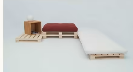 Photo of Pallet/slats/frame for double futon (Hanover BN2) #1