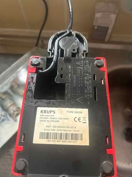 Photo of free Krups Nespresso Coffeemaker (Hanworth RG12) #3