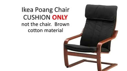Photo of free Cushion (cushion ONLY) for Ikea Poang chair (brown cotton) (Beaconsfield HP9) #1