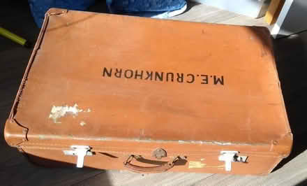 Photo of free Very old suitcase (Walkers Heath B38) #1