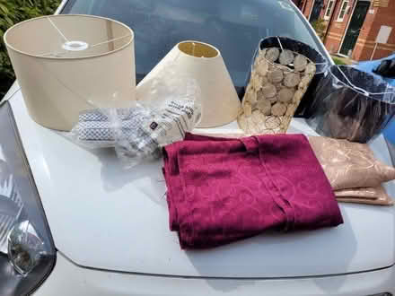 Photo of free 5 lampshades. .mop head. (Sleaford NG34) #1
