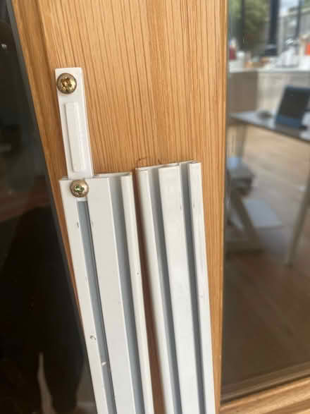 Photo of free 2.25m ‘glide’ curtain rail - white (Chesham HP5) #3