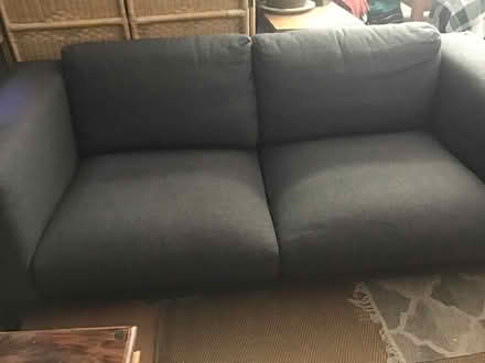 Photo of free Grey double sofa (Ikea) (N19 Archway) #4