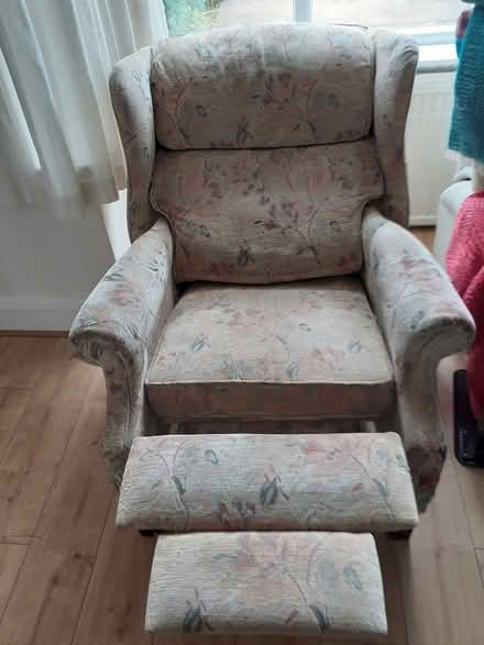 Photo of free Large Manual Recliner Chair (Bradford BD13) #1