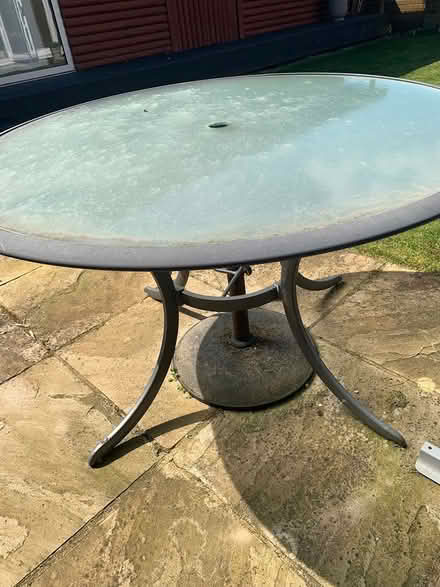 Photo of free Garden table (Stanground) #1