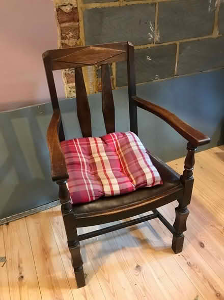 Photo of free Wooden Dining Chair (Haslemere Surrey) #2