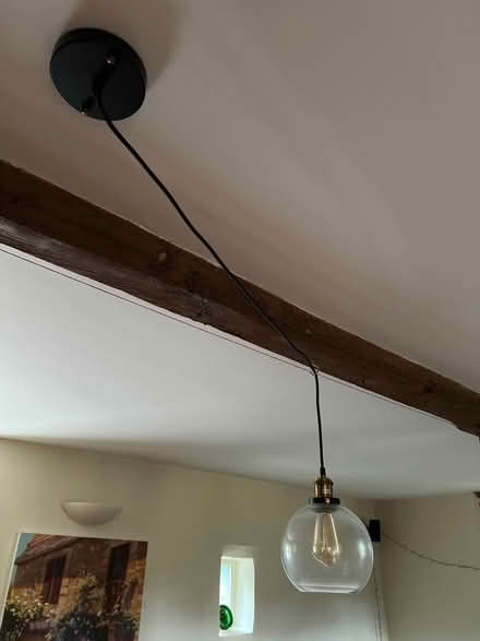 Photo of free Ceiling light pendant (Sharnbrook) #2