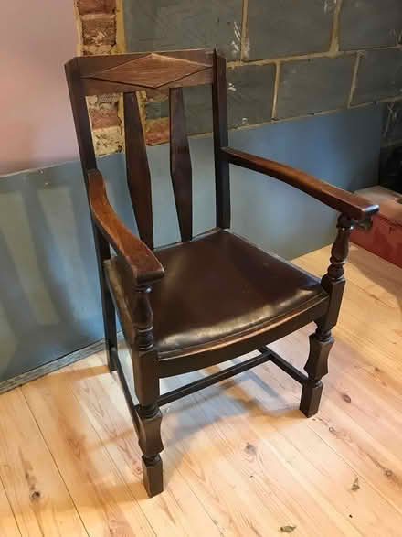 Photo of free Wooden Dining Chair (Haslemere Surrey) #1