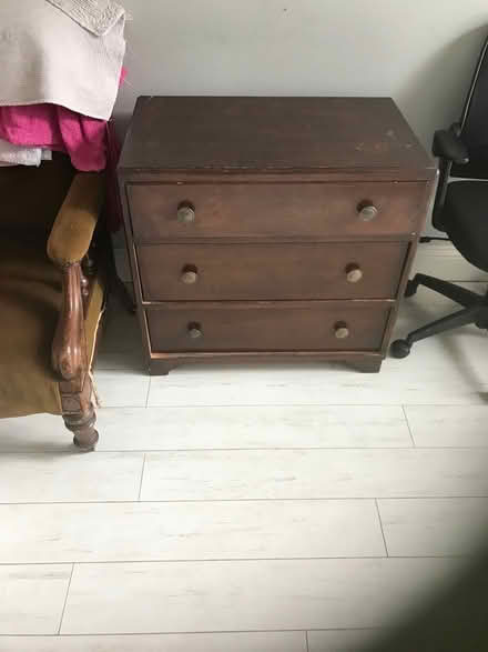 Photo of free Chest of Drawers and a baby Cot (Swords K67P5C9) #1