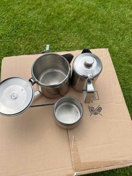 Photo of free Stainless steel tea set (Sharnbrook) #2