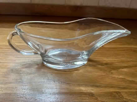 Photo of free Glass gravy boat (Sharnbrook) #2