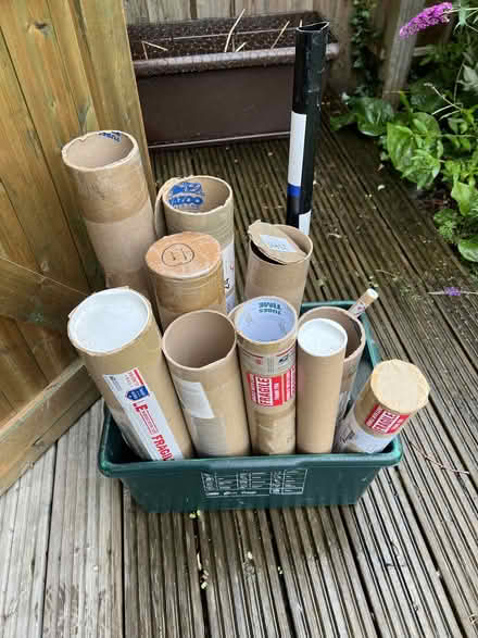 Photo of free Poster tubes (W4 Turnham Green) #1