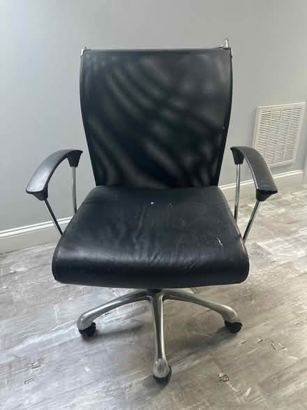 Photo of free Black desk chair as shown (Lexington) #1