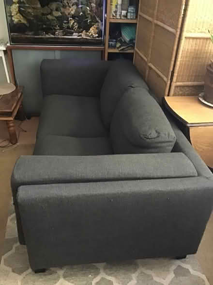 Photo of free Grey double sofa (Ikea) (N19 Archway) #1
