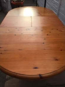 Photo of free Pine dining table (Bescar L40) #3