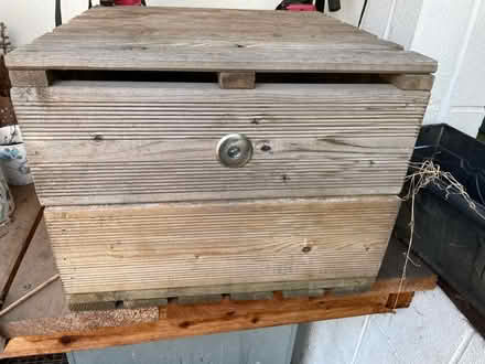 Photo of free 2 wooden decking steps with lights (L17) #1