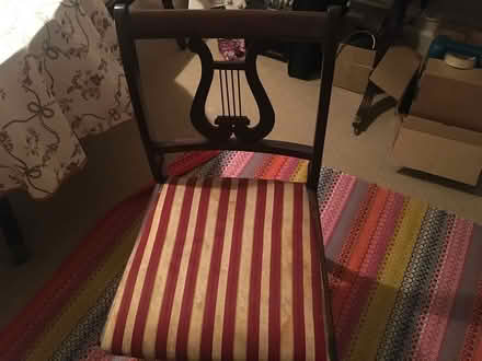 Photo of free Vintage Lyre Dining Chairs x 4 (Upper Holloway N19) #2