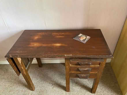 Photo of free Small wooden desk (Dundrum) #1