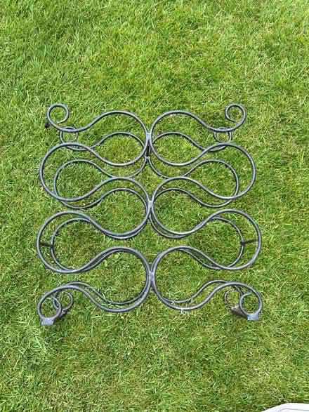 Photo of free Metal wine rack (Sharnbrook) #1