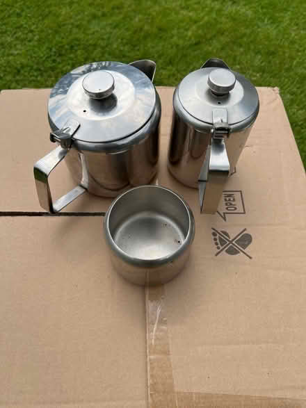 Photo of free Stainless steel tea set (Sharnbrook) #1