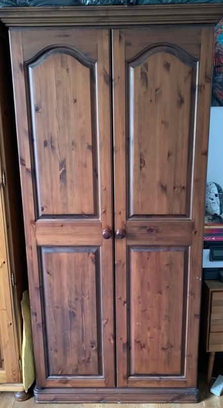 Photo of free Solid wood wardrobe (SE20 penge) #1