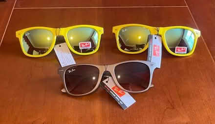 Photo of free Three pairs of FAKE Ray Ban sunglasses! (Chorley PR6) #1