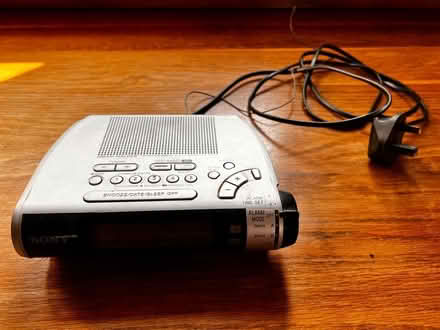 Photo of free Sony bedside radio/clock (Sharnbrook) #1