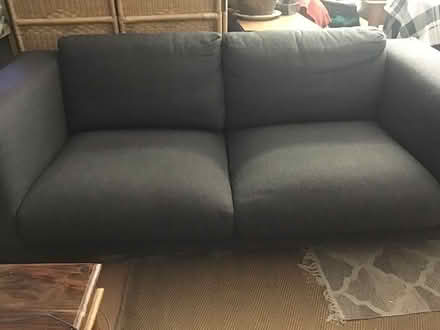 Photo of free Grey double sofa (Ikea) (N19 Archway) #3