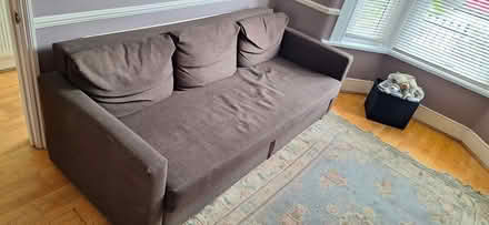 Photo of free 3-seater sofa/double sofa bed (E17) (E17 Queens/Boundary Road) #1