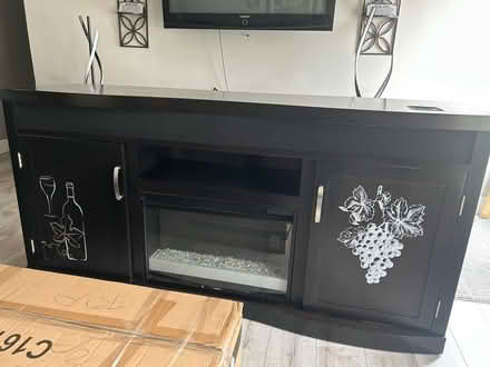 Photo of free fireplace tv stand (Sewaren) #1