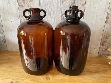 Photo of free 5 x Brown Demijohn’s - 1 gallon (Redhill, Surrey RH1 2) #1