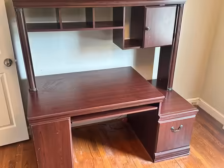 Photo of free Tall desk (Alexandria (Alexandria (Alexandria (Groveton), VA) #1