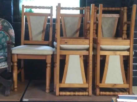 Photo of free Set of dining chairs (Knowle B93) #1