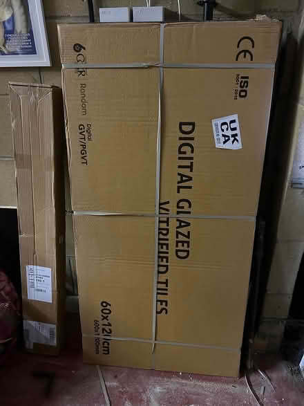 Photo of free 3 Large Glazed floor and wall tiles (Brighton BN1) #2