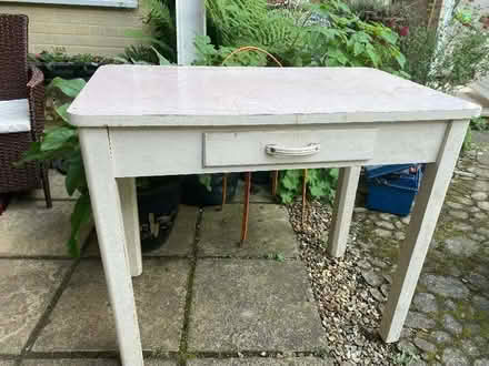 Photo of free Sturdy table (Wymondley Park SG4) #1