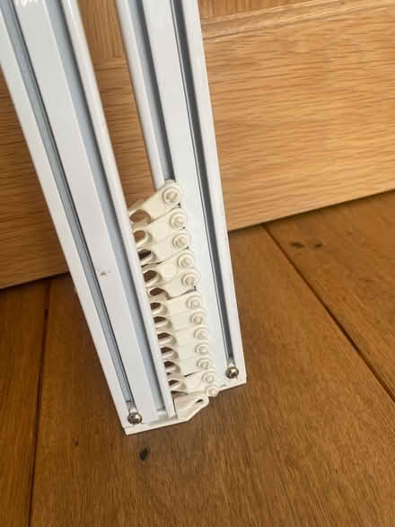 Photo of free 2.25m ‘glide’ curtain rail - white (Chesham HP5) #2