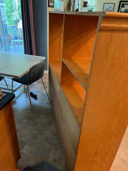 Photo of free Oak shelves (Owings Mills) #1