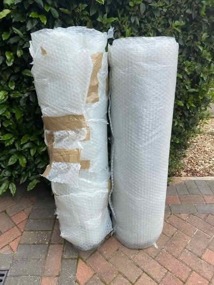Photo of free 2 Rolls Bubble Wrap (LE16 8) #1