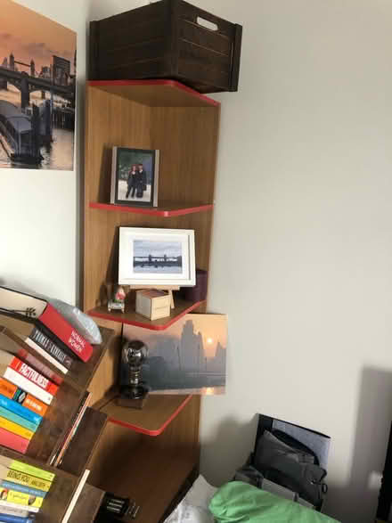 Photo of free Tall corner bookshelf (UB2) #2