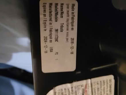 Photo of free Child car seat (Near Stone Rd. Mall) #1