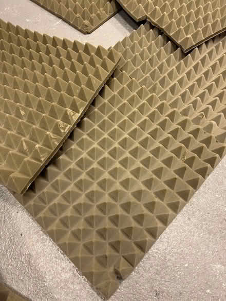 Photo of free Acoustic foam tiles for recording (Victoria dock road E16) #4