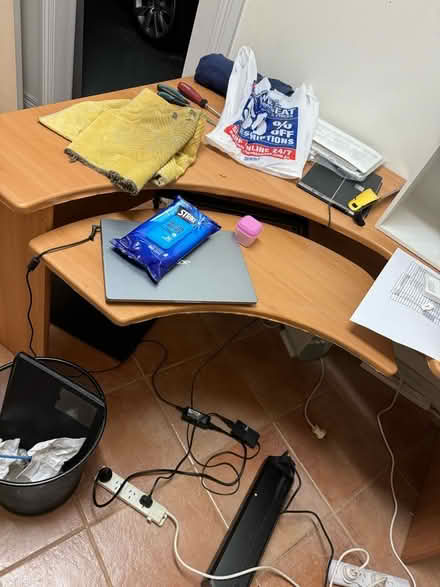Photo of free Large Desk. Timber colour (Bayside) #2