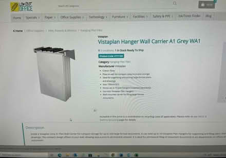 Photo of free Vistaplan drawing holder (Dun Laoghaire) #2