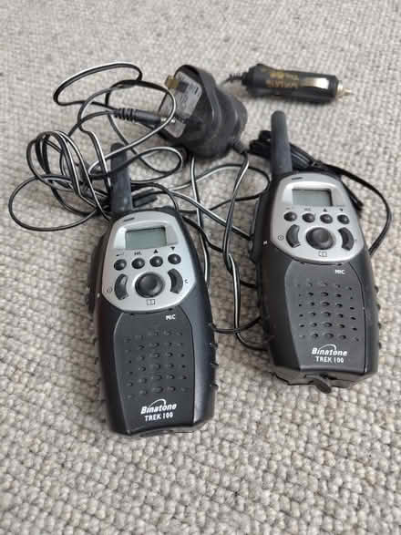 Photo of free Binatone TREK 100 walkie-talkies (High Heaton NE7) #1
