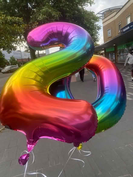 Photo of free 2 & 0 balloons (Wood St - E17) #1