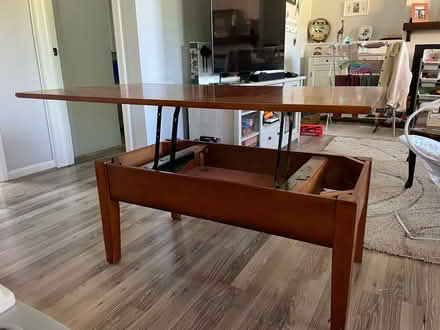 Photo of free Adjustable coffee table (NW Littleton / SW Lakewood) #2