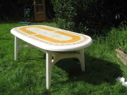 Photo of free Large garden table (Fords Farm RG31) #1