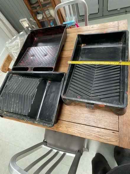 Photo of free 3 large paint roller trays (SE5) #1