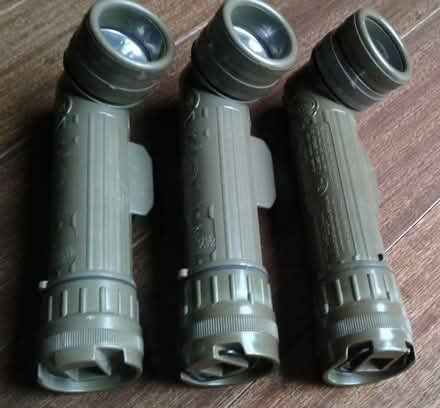 Photo of free 3 Vintage Military Flashlights (Mooney's Bay) #3